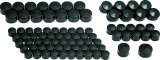 Kuryakyn Kool Kaps Bolt Covers 2465 Covers, Kaps, Engine Kit, Plastic, Gloss Black, Harley-Davidson®, Set of 62 thumbnail 5