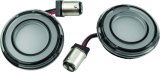 Kuryakyn Tracer LED Turn Signal Conversions 2905 L.E.D. Inserts Red/Red Smoke Lens Rear thumbnail 4