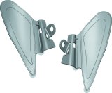Kuryakyn Saddle Shields Heat Deflectors 7181 Engine Shields, Deflectors, Seat Front Edge Location, Reflective Smoke, Indian, Pair thumbnail 2