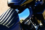 Kuryakyn Saddle Shields Heat Deflectors 5789 Engine Shields, Deflectors, Seat Front Edge Location, Reflective Smoke, Harley-Davidson®, Pair thumbnail 6