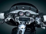 Kuryakyn Stereo Accents 3765 Motorcycle Accent, ABS Plastic, Chrome Finish, Self Adhesive, Harley-Davidson® thumbnail 2