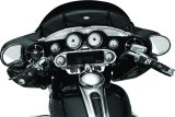 Kuryakyn Stereo Accents 3765 Motorcycle Accent, ABS Plastic, Chrome Finish, Self Adhesive, Harley-Davidson® thumbnail 6
