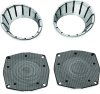 Kuryakyn Powersports Accent Lights 7287 LED SPEAKER BEZELS CHR thumbnail 4