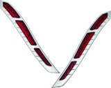 Kuryakyn Light Bars, Pods and Fog Lights 2898 LED REAR FNDR STRP LIGHTS CHR thumbnail 3