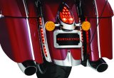 Kuryakyn Light Bars, Pods and Fog Lights 2898 LED REAR FNDR STRP LIGHTS CHR thumbnail 6