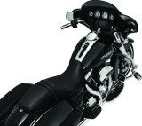 Kuryakyn Zombie Grips 6298 Grips, Zombie, Rubber/Aluminum, Chrome, 146mm Length, Twist Throttle Compatible, 1 in. Bar Diameter, Pair thumbnail 4