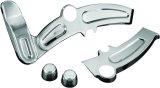 Kuryakyn Boomerang Frame Covers 7773 Covers, Steel, Chrome, Rear Chassis, Set thumbnail 2