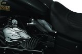 Kuryakyn Saddle Shields Heat Deflectors 1317 Engine Shields, Deflectors, Seat Front Edge Location, Reflective Smoke, Harley-Davidson®, Pair thumbnail 4