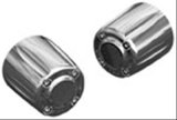 Kuryakyn Grip End Weights 6238 Weights, Aluminum, Chrome, Pair thumbnail 1