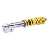 KW Variant 1 Coilover Kits 10280004 Kits, 1, 1.7 - 3.1 in. Lowered Front and Rear, Natural/Purple Shocks, Yellow Powdercoated Springs, Volkswagen, Kit thumbnail 7