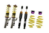 KW Variant 1 Coilover Kits 10226004 Kits, 1, 0.2 - 1.2 in. Lowered Front, 0.8 - 1.5 in. Lowered Rear, Natural/Purple Shocks, Yellow Springs, Smart, Kit thumbnail 3