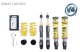 KW Variant 4 Coilover Kits for 2020-2024 M8 GRAN COUPE - 3A7200DZ Kit V4 Bundle BMW Gran Coupe (F93) thumbnail 3