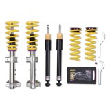 KW Street Comfort Coilover Kits 18025051 Kits, Comfort, 1.2 - 2.0 in. Lowered Front, 1.2 - 2.0 in. Lowered Rear, Natural/Black Shocks, Yellow Springs, Mercedes, Kit thumbnail 2