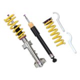 KW Street Comfort Coilover Kits 18025051 Kits, Comfort, 1.2 - 2.0 in. Lowered Front, 1.2 - 2.0 in. Lowered Rear, Natural/Black Shocks, Yellow Springs, Mercedes, Kit thumbnail 5