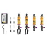 KW Variant 5 Coilover Kits 30911008 Kits, (V5), with Nose Lift and Electronic Dampers, Front and Rear Shocks, Adjustable Valving, Steel, Zinc, Lamborghini, Set of 4 thumbnail 2