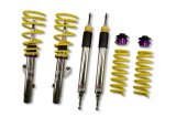 KW Variant 3 Coilover Kits 35220032 Kits, 3, 1.2 - 2.3 in. Lowered Front, 0.9 - 2.1 in. Lowered Rear, Shocks, Yellow Powdercoated Springs, BMW, Kit thumbnail 5