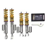 KW Variant 3 Coilover Kits for 2000-2009 S2000 - 35250005 Kits, 3, 0.9 2.1 in. Lowered Front and Rear, Shocks, Yellow Powdercoated Springs, use on Honda®, Kit thumbnail 3