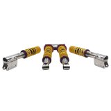 KW Variant 1 Coilover Kits for 2015-2021 WRX, WRX STI - 10245018 Kits, 1, 0.6 1.4 in. Lowered Front, 0.2 1.4 in. Lowered Rear, Natural/Purple Shocks, Yellow Springs, Subaru, Kit thumbnail 2