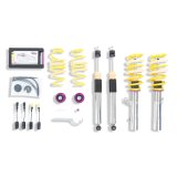 KW Variant 3 Coilover Kits for 2016-2023 TT QUATTRO, TTS 2018-2022 RS QUATTRO - 352100AE Kits, 3, 0.6 1.4 in. Lowered Front, 0.4 1.4 in. Lowered Rear, Shocks, Yellow Powdercoated Springs, Audi, Kit thumbnail 2