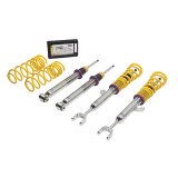 KW Variant 3 Coilover Kits 35220097 Kits, 3, 0.6 - 1.8 in. Lowered Front, 0.4 - 1.6 in. Lowered Rear, Shocks, Yellow Powdercoated Springs, BMW, Kit thumbnail 2