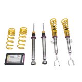 KW Variant 3 Coilover Kits 35220097 Kits, 3, 0.6 - 1.8 in. Lowered Front, 0.4 - 1.6 in. Lowered Rear, Shocks, Yellow Powdercoated Springs, BMW, Kit thumbnail 6