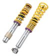 KW Variant 2 Coilover Kits 15220005 Kits, 2, 0.9 - 2.1 in. Lowered Front and Rear, Natural/Yellow Shocks, Yellow Powdercoated Springs, BMW, Kit thumbnail 8