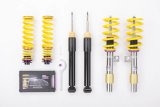 KW Variant 1 Coilover Kits 10220067 Kits, 1, 0.4 - 1.5 in. Lowered Front, 0.2 - 1.4 in. Lowered Rear, Natural/Purple Shocks, Yellow Springs, BMW, Kit thumbnail 5