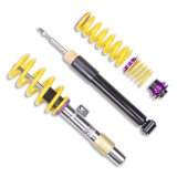 KW Variant 1 Coilover Kits 10220067 Kits, 1, 0.4 - 1.5 in. Lowered Front, 0.2 - 1.4 in. Lowered Rear, Natural/Purple Shocks, Yellow Springs, BMW, Kit thumbnail 9