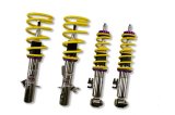 KW Variant 2 Coilover Kits 15220070 Kits, 2, 1.2 - 2.2 in. Lowered Front, 1.2 - 2.2 in. Lowered Rear, Natural/Yellow Shocks, Yellow Springs, MINI, Kit thumbnail 4