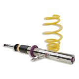KW Variant 3 Coilover Kits 35210039 Kits, 3, 0.4 - 1.4 in. Lowered Front, 0.2 - 1.2 in. Lowered Rear, Shocks, Yellow Powdercoated Springs, Audi, Volkswagen, Kit thumbnail 7