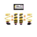 KW HAS Coilover Kits 253200EB Kits, HAS, 0.6 - 1.2 in. Lowered Front, 0.4 - 1.0 in. Lowered Rear, Yellow Powdercoated Springs, BMW, Kit thumbnail 1