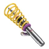 KW Variant 3 Coilover Kits 35220048 Kits, 3, 0.6 - 1.8 in. Lowered Front, 0.6 - 1.6 in. Lowered Rear, Shocks, Yellow Powdercoated Springs, BMW, Kit thumbnail 9