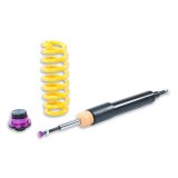 KW Variant 2 Coilover Kits 15220033 Kits, 2, 1.2 - 2.3 in. Lowered Front, 0.8 - 2.0 in. Lowered Rear, Natural/Yellow Shocks, Yellow Powdercoated Springs, BMW, Kit thumbnail 7