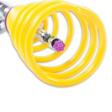 KW Variant 2 Coilover Kits 15220033 Kits, 2, 1.2 - 2.3 in. Lowered Front, 0.8 - 2.0 in. Lowered Rear, Natural/Yellow Shocks, Yellow Powdercoated Springs, BMW, Kit thumbnail 9