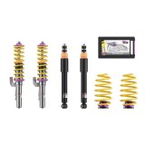 KW Variant 2 Coilover Kits for 2008-2014 FORTWO - 15226004 Kits, 2, 0.2 1.2 in. Lowered Front, 0.8 1.5 in. Lowered Rear, Natural/Yellow Shocks, Yellow Springs, Smart, Kit thumbnail 3