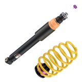 KW Variant 2 Coilover Kits for 2008-2014 FORTWO - 15226004 Kits, 2, 0.2 1.2 in. Lowered Front, 0.8 1.5 in. Lowered Rear, Natural/Yellow Shocks, Yellow Springs, Smart, Kit thumbnail 5
