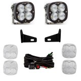 Baja Designs XL Pro LED Light Pods 447805 A Pillar & Mount Kit, 17-22 Maverick X3 Driving/Combo Clear thumbnail 1