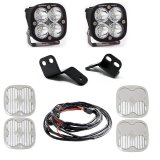 Baja Designs Squadron Sport A-Pillar Lights 447827 A Pillar Light & Mount Kit, 18-22 Wildcat XX Driving/Combo Clear thumbnail 1