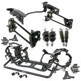 RideTech 1973-79 Ford Air Suspension Systems for 1973-1979 F-100, 1975-1979 F-150 - 12330296 System, Lowered, Hub Spindles, HQ Series ShockWave, Rear 4-Link, Ford, Kit thumbnail 1