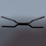 Renthal 7/8 in. Handlebars 758-01-BK Handlebars, Road Ultra Low Style, Aluminum, Black Anodized, Diameter, 28.543 Width, Each thumbnail 2