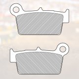 Renthal RC-1 Works Brake Pads BP-104 Pads, Works, Semi-metallic, Rear, Aprilia, Beta, Gas Gas, Kawasaki, Suzuki, TM, Yamaha, Set thumbnail 3