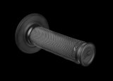 Renthal Ultra Tacky Half Waffle MX Grips G197 Grips, Tacky, Dual Compound, Rubber, Black, Twist Throttle Compatible, 7/8 in. Bar Diameter, Pair thumbnail 2