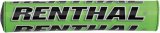 Renthal Mini SX Bar Pads P218 Handlebar Pad, Crossbar, SX, Foam, Vinyl Cover, Green, Logo, 8.50 in. Length, Each thumbnail 1