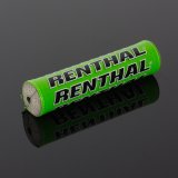 Renthal Mini SX Bar Pads P218 Handlebar Pad, Crossbar, SX, Foam, Vinyl Cover, Green, Logo, 8.50 in. Length, Each thumbnail 2