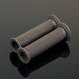 Renthal Original Series Road Race Grips G149 Grips, 7/8 in., Full Diamond, Rubber, Light Gray, Firm Feel, 120mm Length, Pair thumbnail 2