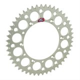 Renthal Ultralight Rear Sprockets 216U-520-51GPSI RENT REAR SPRKT SIL 520-51 thumbnail 1