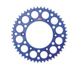 Renthal Ultralight Rear Sprockets 224U-520-50GPBU RENTHAL 50 GPBU REAR SPRKT thumbnail 1