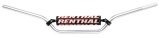 Renthal 7/8 in. Handlebars 838-01-SI-05-185 Handlebars, in., Vintage High, Aluminum, Silver Anodized, 0.875 Diameter, 33.070 Width, Each thumbnail 1