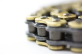 Renthal R1 Works Drive Chains C128 Chain, Works, 520 Size, 120-Links, 7.644 lbs./in. Tensile Strength, Gold/Black, Each thumbnail 2