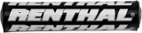 Renthal SX Bar Pads P213 Handlebar Pad, Crossbar, SX, Foam, Vinyl Cover, Black, Logo, 10 in. Length, Each thumbnail 1